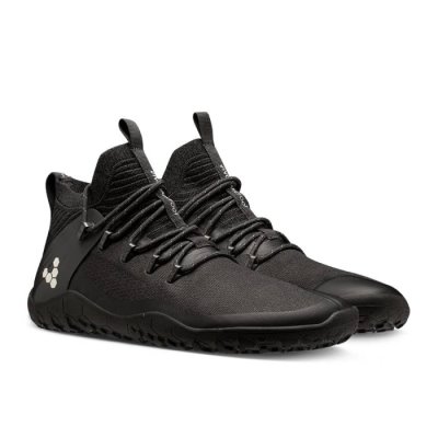 Vivobarefoot Women's Magna Trail II Firm Ground Off Road Running Shoes Black | Vivobarefoot GJL19035